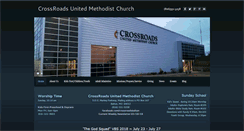 Desktop Screenshot of crossroads-umc.com